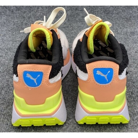 PUMA Low Rider Sneakers Women's Size 6.5 Casual Peach Black Neon Yellow - Picture 8 of 13